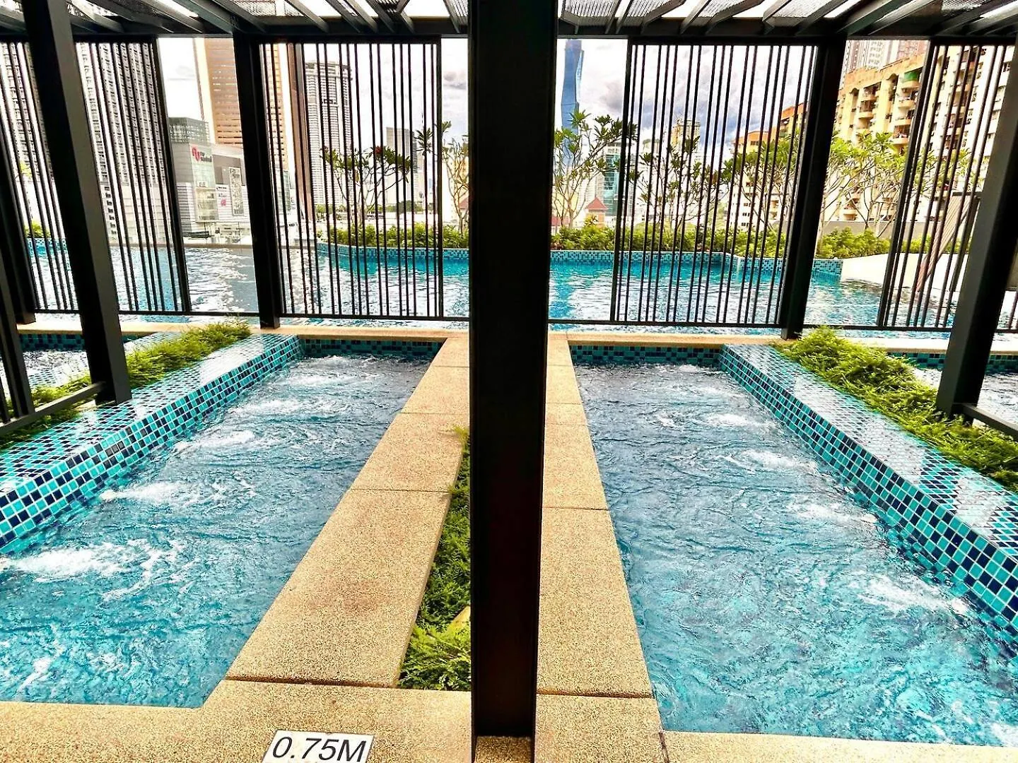 Appartamento Kl Central 33Rd Floor Klcc View Kuala Lumpur